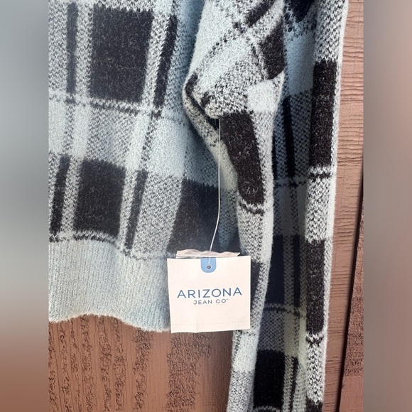 NWT Arizona Jean Company Cropped Cardigan Size Large - Picture 4 of 7